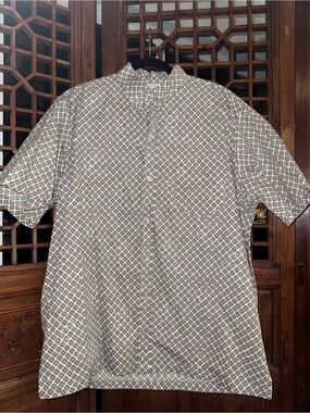 Manaola Hawaii Patterned Short-Sleeve Button-Down Shirt